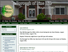 Tablet Screenshot of pinehillboronj.com